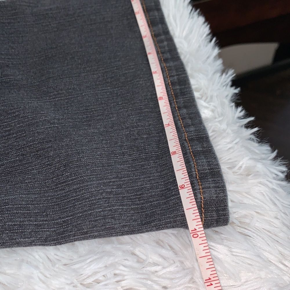 French Cuff Gray Jeans - Picture 10 of 11